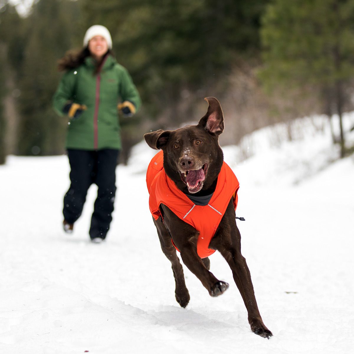 Ruffwear Quinzee Thermojacke Sockeye Red